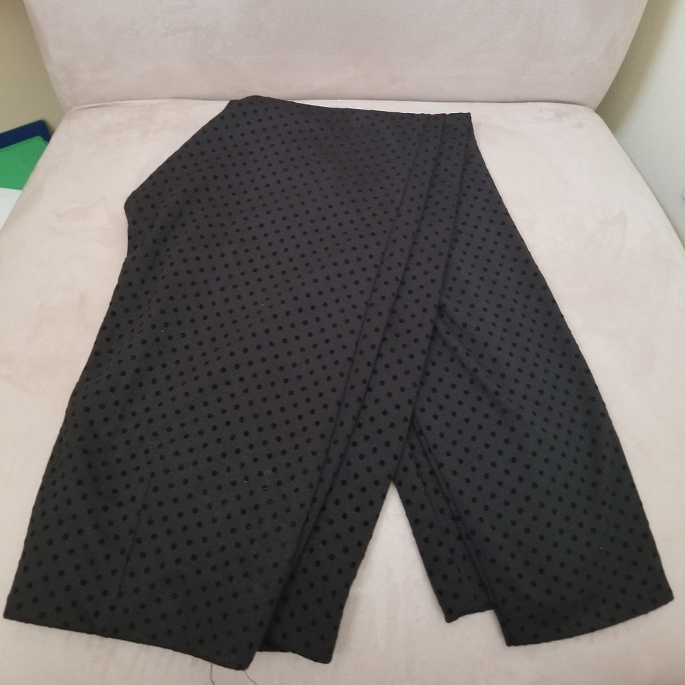 Dressy ponte dotted stretch pants